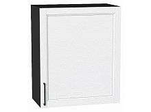 Шкаф верхний с 1-ой дверцей Сканди White Silkwood/Graphite 716*600*320