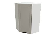 Шкаф ВУ599 с 1-ой дверью Глетчер БЕЛ/ГНР Ф20Н