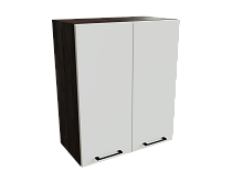 Шкаф В600 с 2-мя дверцами Мемфис ДБК/БЕЛ/СОФТ Ф40