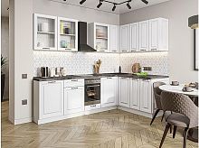Модульный кухонный гарнитур Ницца blanco 2140x2550/1600x600