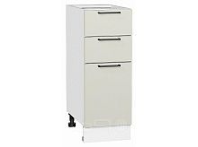 Шкаф нижний с 3-мя ящиками Флэт Cashmere In 2S/Белый 816*300*478