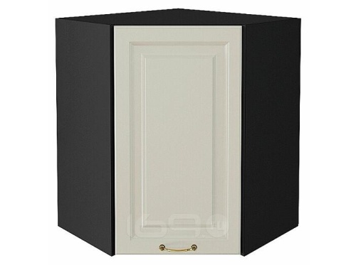 Шкаф верхний угловой Ницца Агат/Graphite 716*600*600