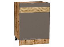 Шкаф нижний с 1-ой дверцей Терра DL Смоки Софт Дуб Вотан 816*600*478
