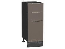 Шкаф нижний с 3-мя ящиками Терра Смоки Софт Graphite 816*300*478