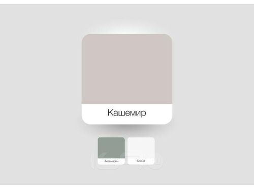 Модульный кухонный гарнитур Квадро-02 кашемир 2140x2400/2150x600 фото 3