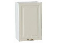 Шкаф верхний с 1-ой дверцей Ницца Агат/Белый 716*450*318