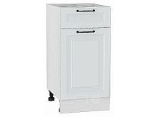 Шкаф нижний с 1-ой дверцей и ящиком Ницца Blanco/Белый 816*400*478