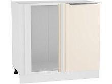 Шкаф нижний угловой Фьюжн НУ 990М Ivory-Белый