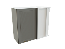 Шкаф ВУ700 с 1-ой дверью Моцарт БЕЛ/МОНБЛАН/СОФТ Ф36