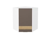 Шкаф верхний угловой Терра DL Смоки Софт