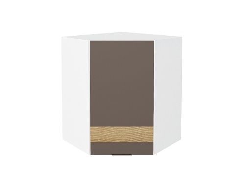 Шкаф верхний угловой Терра DL Смоки Софт