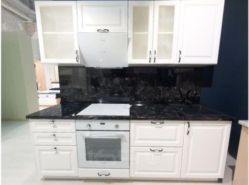 Модульный кухонный гарнитур Ницца Royal-01 Белый | 240 см фото 2