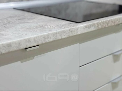 Модульный кухонный гарнитур Фьюжн silky light grey 2336x2200x600 фото 5