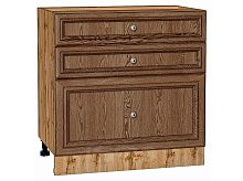 Шкаф нижний с 3-мя ящиками Шале Brown Dreamline Дуб Вотан 816*800*480
