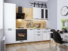 Модульный кухонный гарнитур Глетчер-04 айленд силк 2140x2700x600