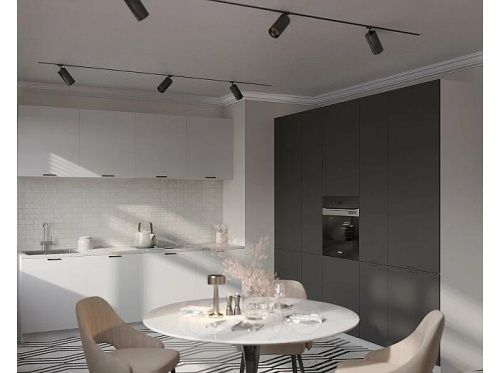 Модульный кухонный гарнитур Евро антрацит 2336x2404/2600x600 фото 4