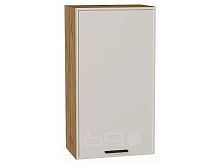 Шкаф верхний с 1-ой дверцей Фрейм Cream Silk Дуб Вотан 920*500*324