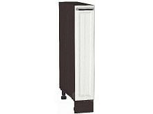 Шкаф нижний бутылочница Прага Белое дерево Graphite 816*150*478