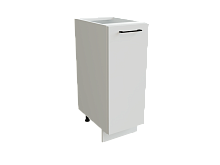 Шкаф Н300 с 1-ой дверью Эстетик БЕЛ/МАГНОЛИЯ Ф10