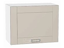 Шкаф верхний горизонтальный Лофт Cream Silk/Белый 460*600*320