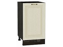 Шкаф нижний с 1-ой дверцей Ницца Дуб крем/Graphite 816*450*478