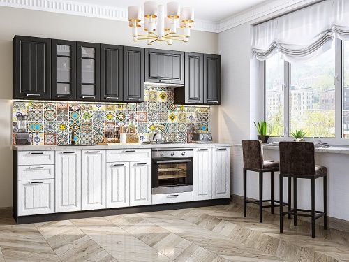 Прага-02 Венге Премиум/Белое дерево