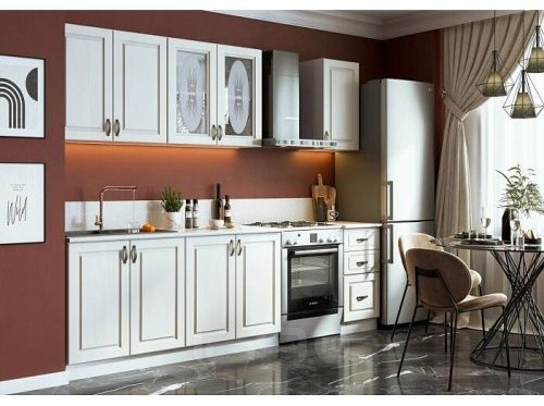 Кухонный гарнитур Констанция сандал 2350x2000x600