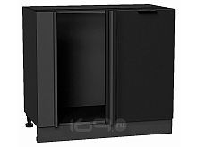 Шкаф нижний угловой Евро Антрацит / Graphite 816*890*478