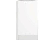 Шкаф нижний торцевой Валерия-М НТ 300 Белый глянец-Белый