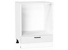 Шкаф нижний под духовку Лофт Super White Белый 816*600*476