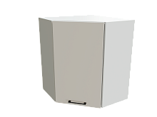 Шкаф ВУ590 с 1-ой дверью Эстетик БЕЛ/Магнолия мат Ф20