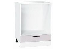 Шкаф нижний под духовку Барселона Кашемир Белый 816*600*484