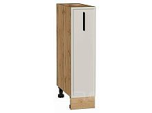 Шкаф нижний с 1-ой дверцей Фрейм Cream Silk Дуб Вотан 816*200*484