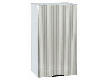 Шкаф верхний с 1-ой дверцей Евро Лайн Агат / Белый 716*400*318