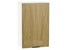 Шкаф верхний с 1-ой дверцей Евро Дуб песочный/Белый 716*450*318