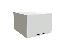 Шкаф ВГ510 верхний горизонтальный Эстетик БЕЛ/Магнолия мат Ф83