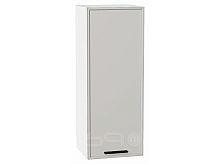 Шкаф верхний с 1-ой дверцей Фрейм Grey Silk Белый 920*350*324