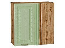Шкаф верхний прямой угловой Ницца Дуб оливковый/Дуб Вотан 716*700*345