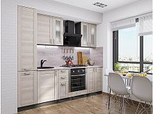 Модульный кухонный гарнитур Лофт-02 cappuccino veralinga 2140x2400x600