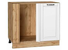 Шкаф нижний угловой Дублин Special White/Дуб Вотан 816*890*478
