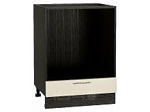 Шкаф нижний под духовку Валерия-М НД 600 Бежевый металлик-Венге