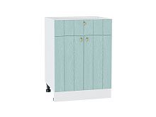 Шкаф нижний с 2-мя дверцами и ящиком Прованс Гoлyбoй