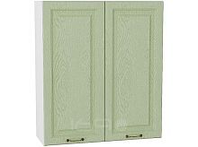 Шкаф верхний с 2-мя дверцами Ницца В 809 Дуб оливковый-Белый