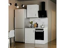 Кухонный гарнитур Уют белый 2155x600x600