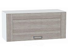 Шкаф верхний горизонтальный Лофт Cappuccino Veralinga/Белый 358*800*320