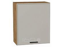 Шкаф верхний с 1-ой дверцей Фрейм Grey Silk Дуб Вотан 716*600*324
