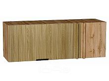 Шкаф верхний прямой угловой горизонтальный Евро Лайн Дуб песочный/Дуб Вотан 358*1000*350