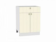 Шкаф нижний с 2-мя дверцами и ящиком Прованс Ваниль