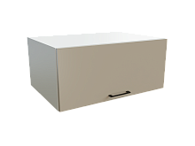 Шкаф ВГ810 верхний горизонтальный Сиэль Инь БЕЛ/АТЛ/СЕР Ф87