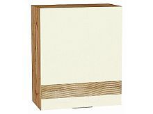 Шкаф верхний с 1-ой дверцей Терра DL Ваниль софт Дуб Вотан 716*600*318